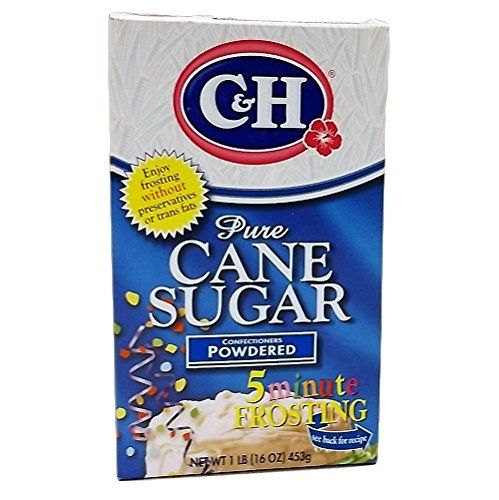 C&H: Pure Cane Powdered Confectioners Sugar, 1 Lb
