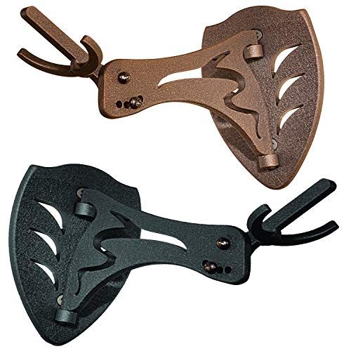 Skull Hooker Little Hooker European Trophy Mount - Perfect Kit for Hanging and Mounting Taxidermy Deer Antlers and other Skulls for Display - Graphite Black