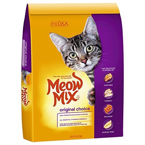 Meow Mix Original Choice Dry Cat Food, 16 Pounds