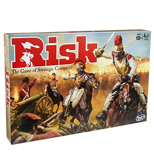 Risk Board Game, Strategy Games for 2-5 Players, Strategy Board Games for Teens, Adults, and Family, War Games, Ages 10 and Up