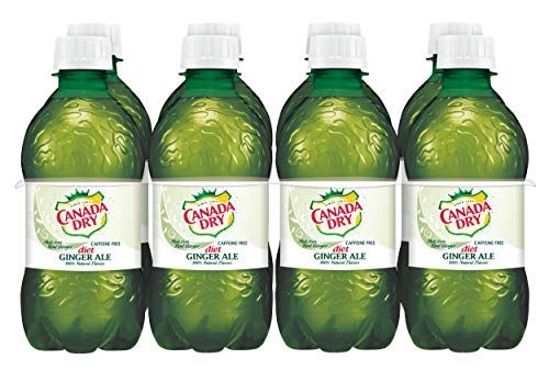 Diet Canada Dry Ginger Ale, 12 Fluid Ounce Bottle, 8 Count