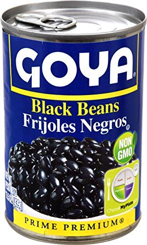 Goya Foods Black Beans, 15.5-Ounce (Pack of 24)