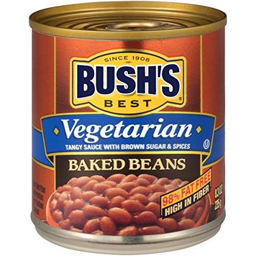 BUSH'S BEST Vegetarian Baked Beans, 8.3 Ounce Can (Pack of 12)