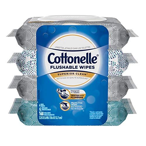 Cottonelle Flushable Wipes - Image 1