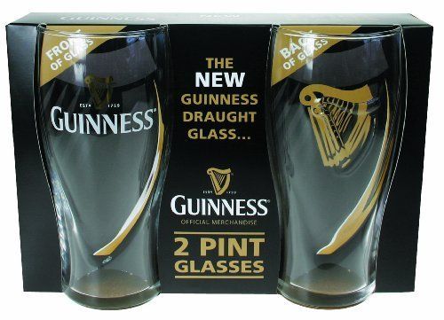 Guinness Gravity Pint Glass (2 Pack)