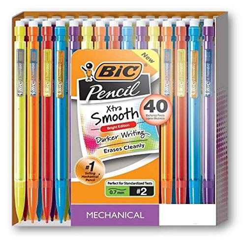 Bic Xtra Smooth Mechanical Pencils, Bright Edition - Image 1