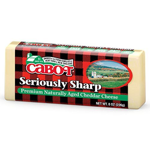 Cabot Seriously Sharp Cheddar Cheese, 8 oz