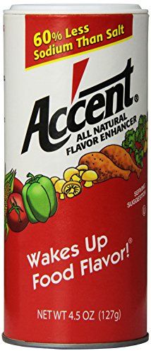 Ac'cent All Natural Flavor Enhancer, 4.5 Ounce