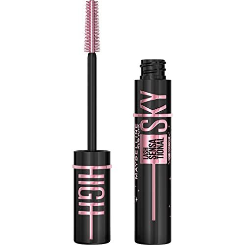 Maybelline New York Sky High Washable Volumizing Mascara Makeup, Cosmic Black, 0.24 Fl Oz