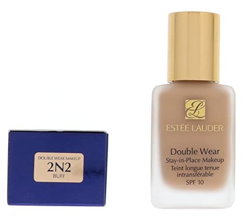 Estée Lauder Double Wear Stay-in-Place 24-Hour Long-Wear Matte Foundation, 1.0 oz, 2N2 Buff
