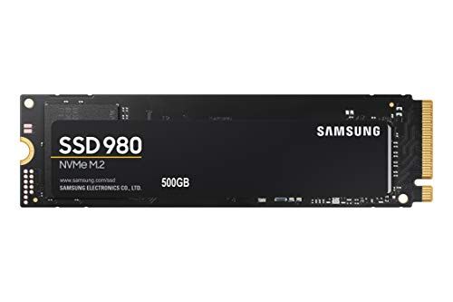 Samsung (MZ-V8V500B/AM) 980 SSD 500GB - M.2 NVMe Interface Internal Solid State Drive with V-NAND Technology