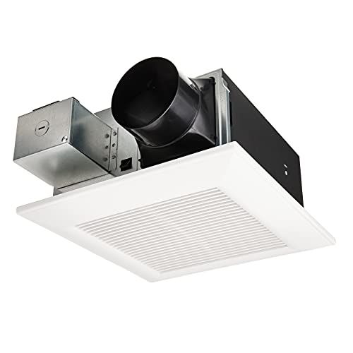 Panasonic FV-0511VFC1 WhisperFit DC Retrofit Ventilation Fan with Condensation Sensor, 50, 80 or 110 CFM, Quiet Energy Star Certified Energy-Saving Ceiling Mount Fan, Residential Remodel, UL Listed for Tub or Shower Enclosure when GFCI Protected