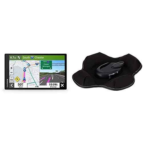Garmin DriveSmart 76, 7-inch Car GPS Navigator with Bright, Crisp High-Resolution Maps and Garmin Voice Assist & Portable Friction Mount - Frustration Free Packaging