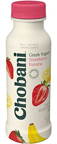 Chobani® Strawberry Banana Low-Fat Greek Yogurt Drink 7oz