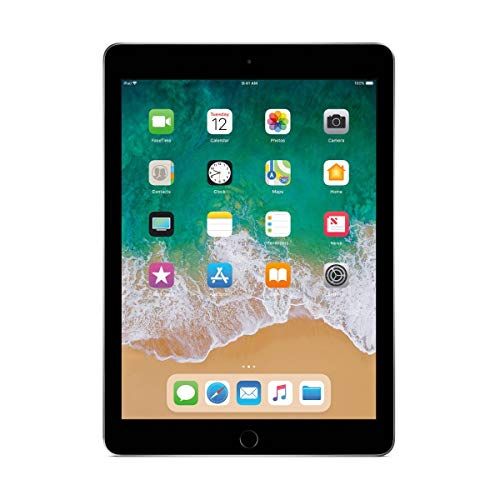 Apple iPad 9.7' with WiFi, 32GB, Space Gray - MP2F2LL/A (Renewed)