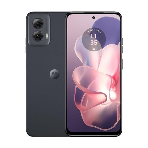 Motorola Moto G Power 5G 2024 (128GB, 8GB) 6.7" HD+ w/ 120Hz Refresh Rate, 50MP Camera, 5G / 4G LTE (AT&T Unlocked for T-Mobile, Metro, Global) XT2415-3 (Midnight Blue) (Renewed)