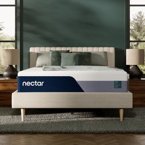 Nectar Premier 13” Queen Mattress - Medium Firm - Contouring Memory Foam - Cooling Upgrade - 2” Pressure Relief Layer - Mattress in a Box - 365-Night Trial & Forever Warranty Queen Nectar Premier (New Version) Mattress