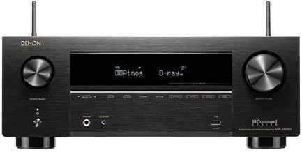 Denon AVR-X2800H 7.2 Ch Receiver - 8K UHD Home Theater AVR (95W X 7), Wireless Streaming via Built-in HEOS, Bluetooth & Wi-Fi, Dolby Atmos, DTS Neural:X & DTS:X Surround Sound