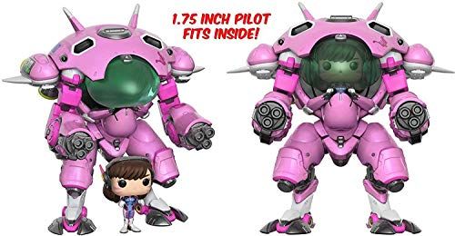 Funko POP Games: Overwatch D.VA & Meka 6" POP and Buddy Toy Figure, 36 months to 1200 months