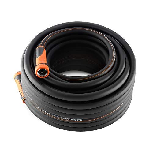 Giraffe Garden Hose,Water Hose Hybrid 5/8 in.x100FT, SwivelGrip/Heavy Duty/Lightweight/Flexible Hose