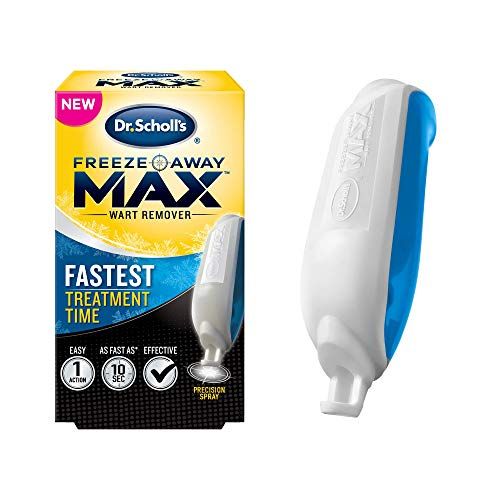 Dr. Scholl's Freeze Away MAX Wart Remover 10 Applications, Safe to use on Children 4+, Our Fastest Treatment Time