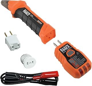 Klein Tools 80016 Circuit Breaker Finder Tool Kit with Accessories, 2-Piece Set, Includes Cat. No. ET310 and Cat. No. 69411
