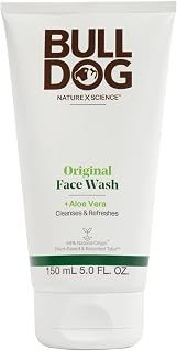 BULLDOG Mens Skincare and Grooming, Original Face Wash/Scrub, 5 Fluid Ounce