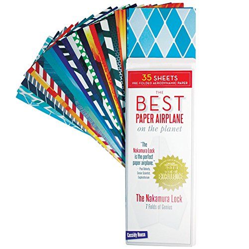 Cassidy Labs Best Paper Airplane on The Planet Craft Book Standard