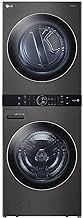 LG WKEX200HBA 27 Inch Smart Electric Single Unit WashTower with 4.5 cu. ft. Washer Capacity, 7.4 cu. ft. Dryer Capacity