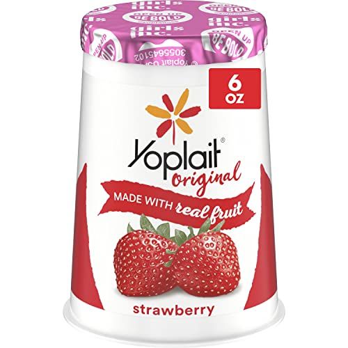 Yoplait Original Strawberry Low Fat Yogurt, 6 OZ Yogurt Cup