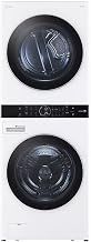 LG WKEX200HWA Compact 2 in 1 Laundry and Dryer Combo 27 Inch Washing machine 6 cycles, Laundry Center, Energy Star Certified, Washtower, Wrinkle Free, Wifi and Turbosteam technology with sensor for