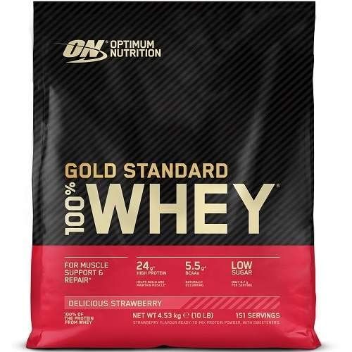 Optimum Nutrition Gold Standard Whey Protein, Vanilla Ice Cream