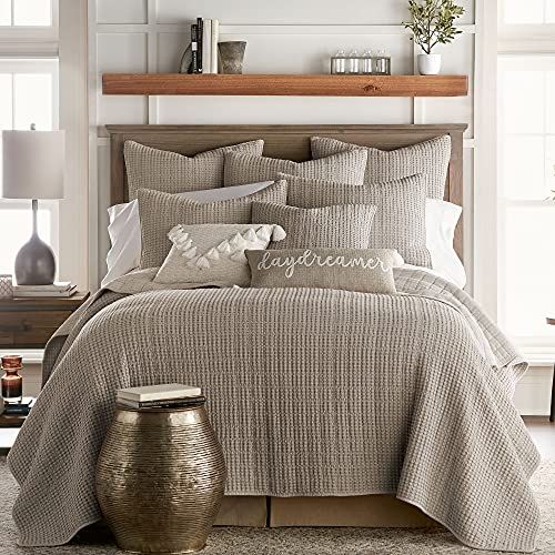 Levtex Home Mills Waffle King Quilt Set - Image 1