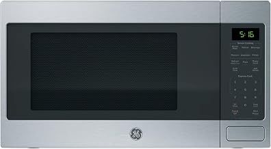 GE 1.6 Cu. Ft. Capacity Countertop Microwave Oven, Stainless Steel