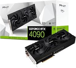 PNY GeForce RTX™ 4090 24GB Verto™ Triple Fan Graphics Card DLSS 3 (384-bit PCIe 4.0, GDDR6X, Supports 4k, Anti-Sag Bracket, HDMI/DisplayPort)