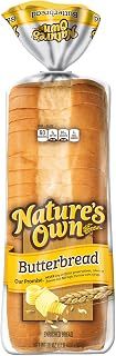Nature's Own Butterbread, Sliced White Bread, 20 oz Loaf
