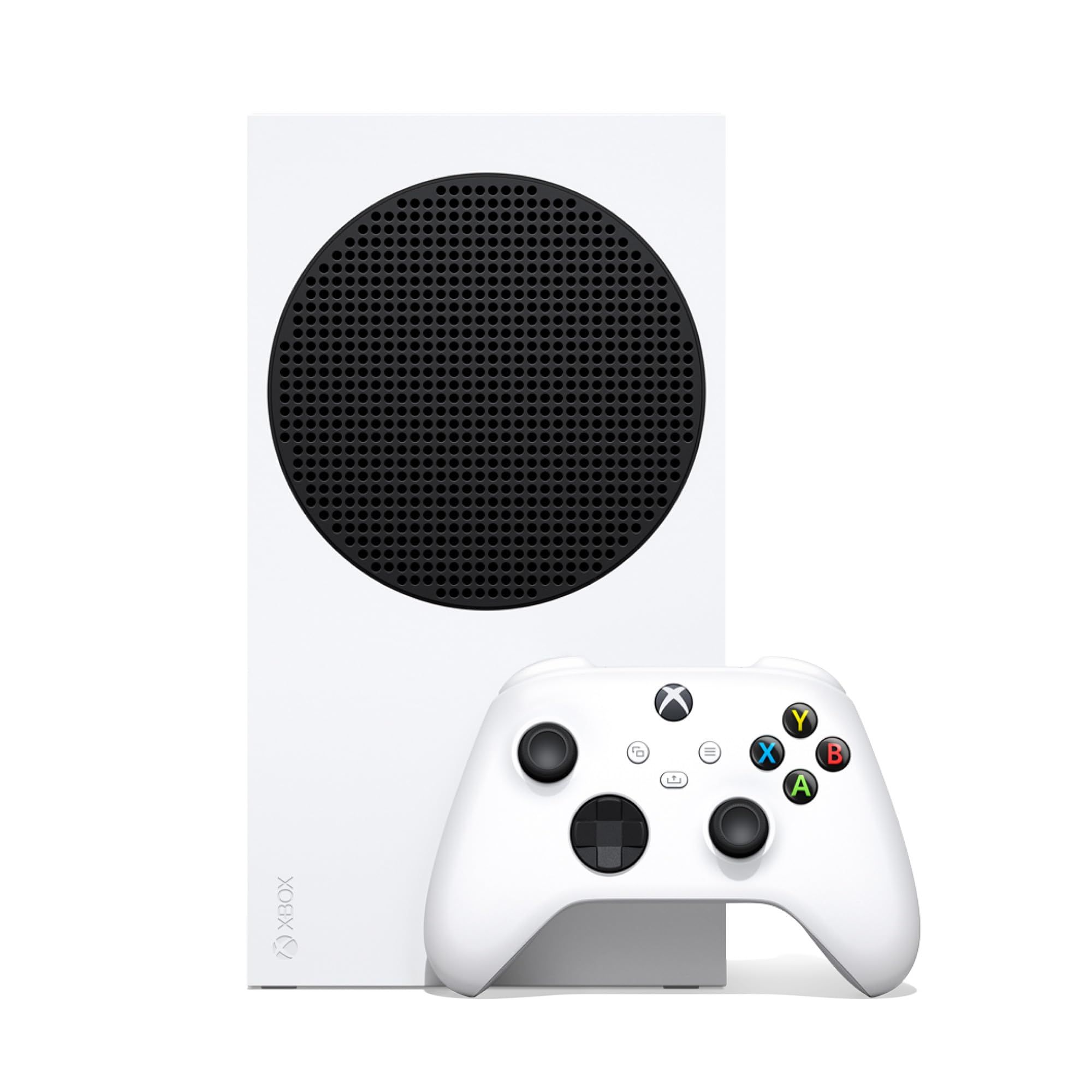 Xbox Series S - All Digital Gaming Console - 512GB SSD - Includes Wireless Controller - 120FPS - Robot White Series S 512GB + Controller