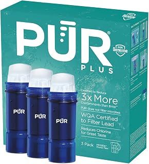 PUR PPF951K3 Replacement Filter, 3 Count (Pack of 1), Blue