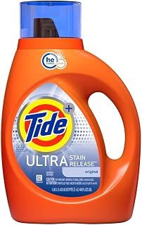 Tide Liquid Laundry Detergent, Ultra Stain Release, 46 Ounce