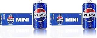 Pepsi Soda, Mini Cans, 7.5 Ounce (Two packs of 10)