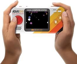 My Arcade Atari Pocket Player Pro: Portable Video Game System with 100 Games, 2.75" Color Display, Ergonomic Design