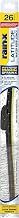 Rain-X 5079281-2 Latitude 2-In-1 Wiper Blades, 26 Inch Windshield Wipers (Pack Of 1), Automotive Replacement Windshield Wiper Blades With Patented Rain-X Water Repellency Formula