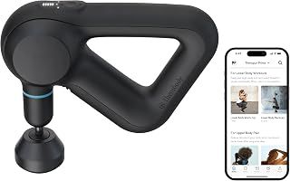 TheraGun Prime Quiet Deep Tissue Therapy Massage Gun - Bluetooth Enabled, Electric Percussion Massage Gun & Personal Massager for Pain Relief in Neck, Back, Leg, Shoulder and Body (Black - 5th Gen)