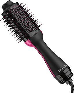 REVLON One-Step Volumizer Hair Dryer and Styler with Improved Motor – Easy Salon-Style Blowouts – Less Frizz, More Shine, and Reduced Heat Damage, for all Hair Types and Lengths (Black)
