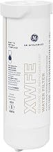 GE XWFE Refrigerator Water Filter, Genuine Replacement Filter, Certified to Reduce Lead, Sulfur, and 50+ Other Impurities, Replace Every 6 Months for Best Results, Pack of 1