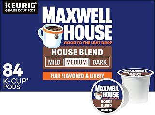 MAXWELL HOUSE House Blend Medium Roast K-Cup Coffee Pods (84 ct Box)