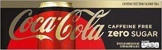 Coca-Cola Zero Caffeine-Free Soda, 12 Fl Oz (pack of 12)