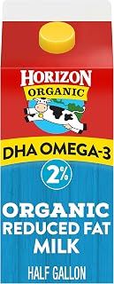 Horizon Organic 2% Reduced Fat Milk with DHA Omega-3, 64 Fl Oz, Half Gallon Carton