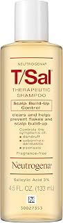 Neutrogena T/Sal Therapeutic Shampoo for Scalp Build-Up Control with Salicylic Acid, Scalp Treatment for Dandruff, Scalp Psoriasis & Seborrheic Dermatitis Relief, 4.5 fl. oz