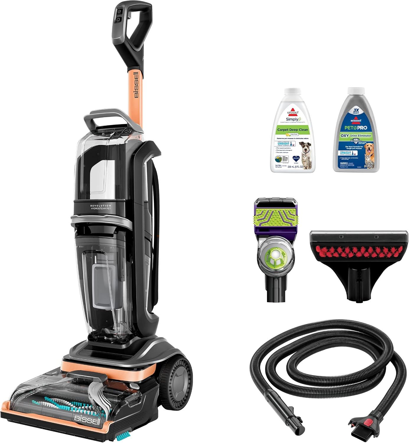 BISSELL Crosswave Pet Pro All in One Wet Dry Vacuum Cleaner and Mop for Hard Floors and Area Rugs, Purple, 2306A